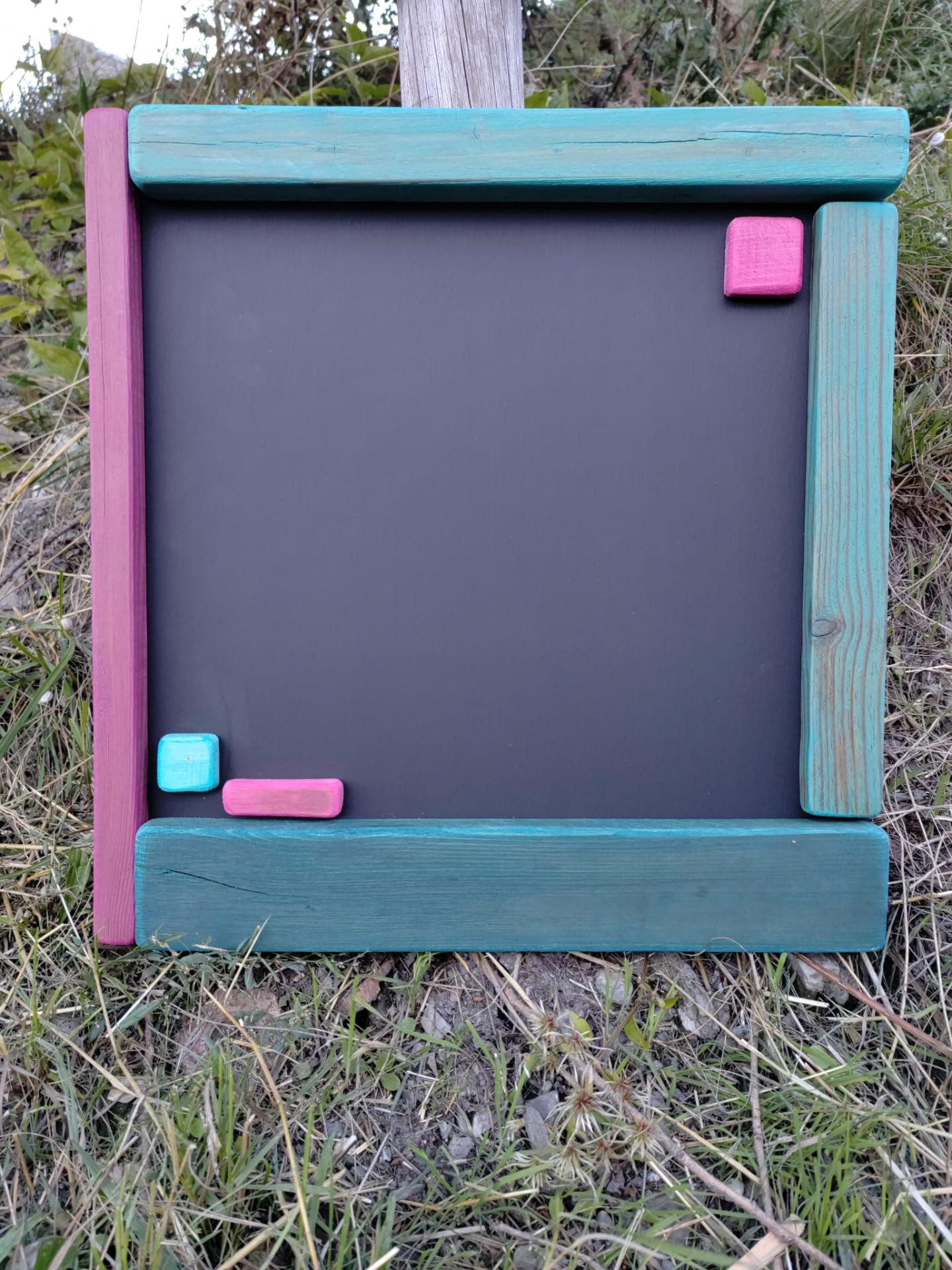 Cadre ardoise 40x40 flashy