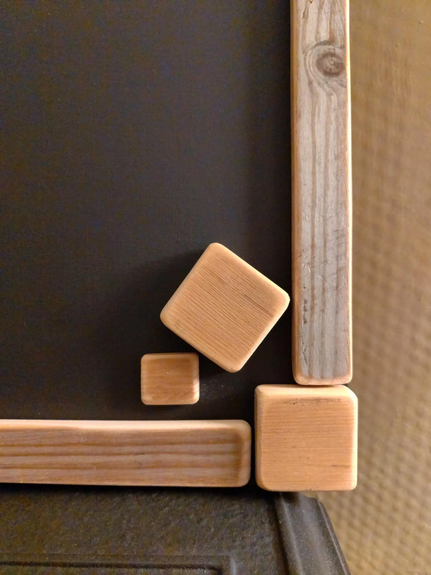 Ardoise 40x40 rustique gros plan